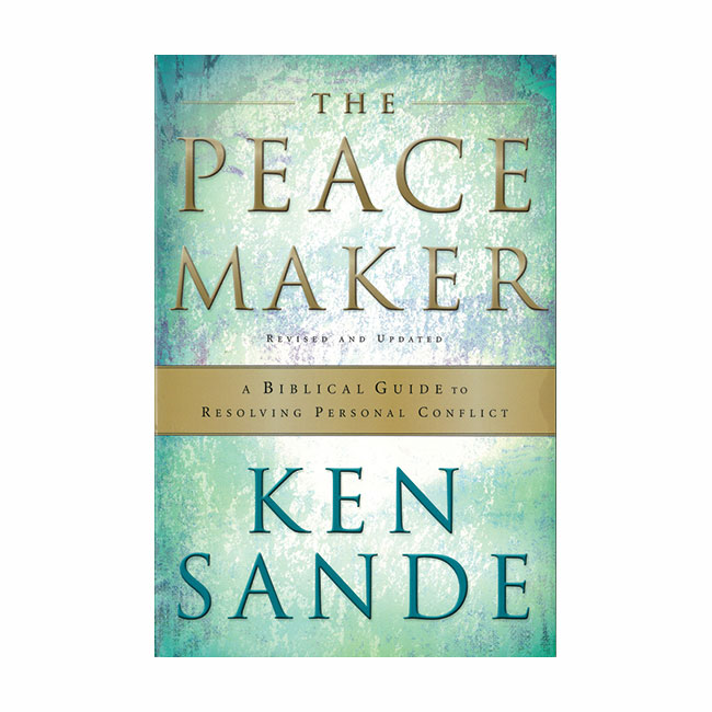 Cover of The Peacemaker: A Biblical Guide to Resolving Personal Conflict by Ken Sande